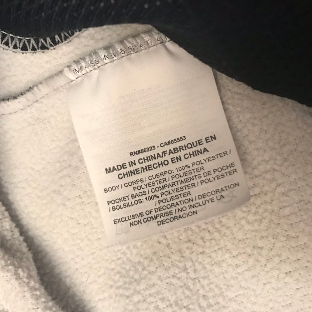 Nike Kid's Legging Gray Sweatpants Size Medium - Picture 4 of 7